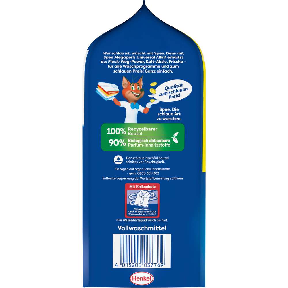 Produktabbildung Spee Universal-Waschmittel Megaperls