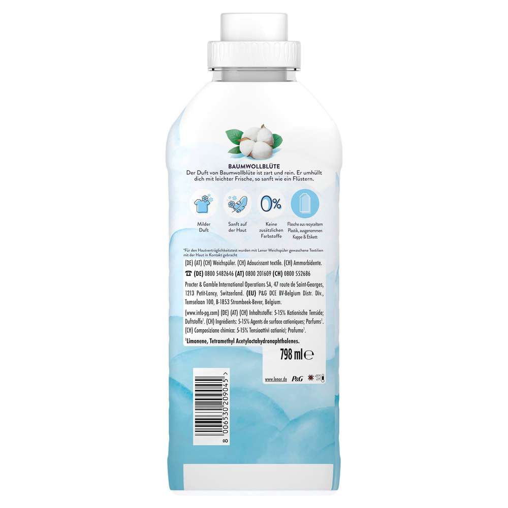 Produktabbildung Lenor Weichspüler, Light Frische Baumwollblüte