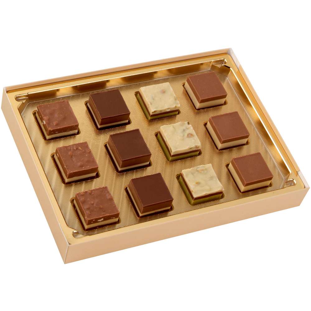 Produktabbildung Lindt Schoko-Pralinen, Schicht-Nougat