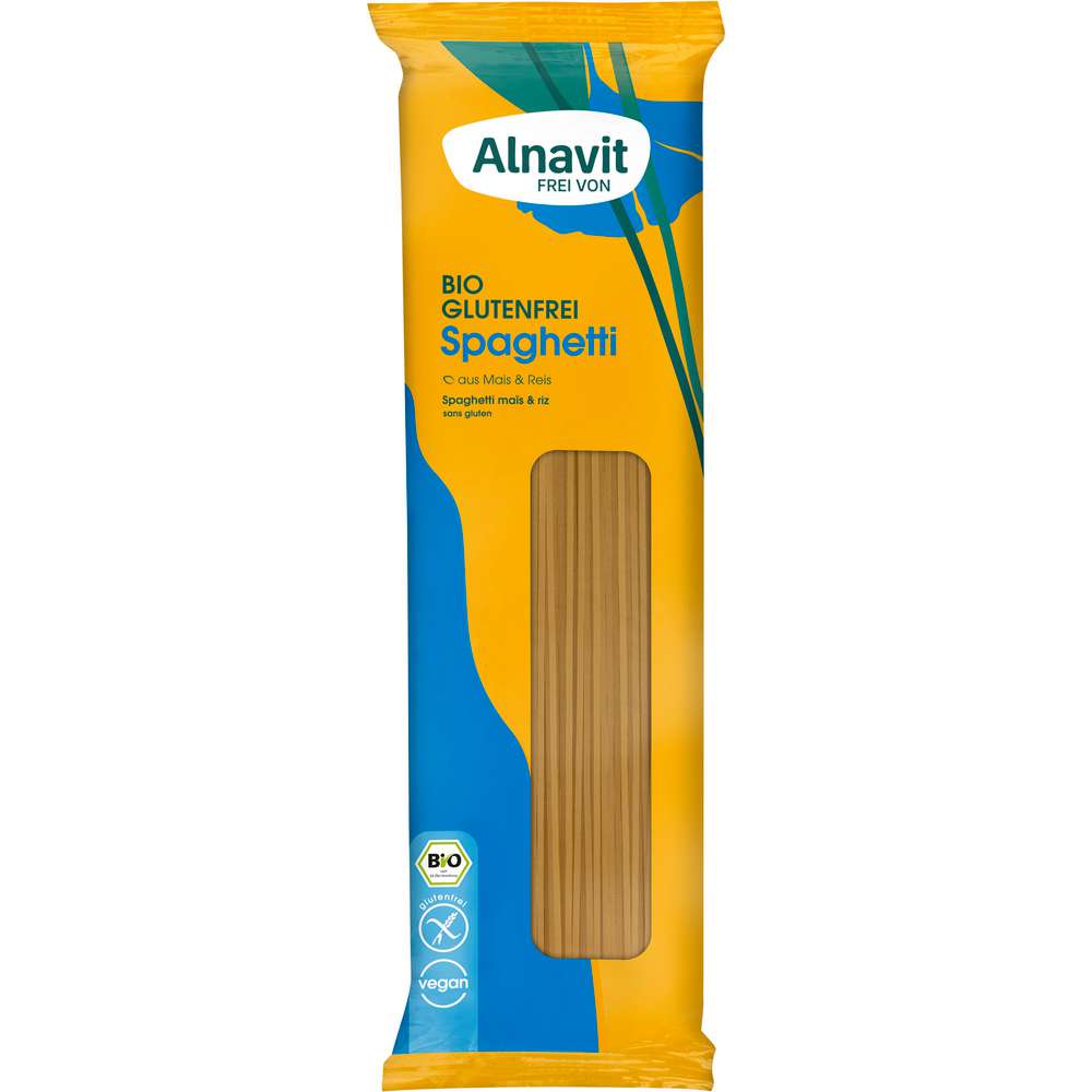 Produktabbildung Alnavit Bio Nudeln, Spaghetti, glutenfrei