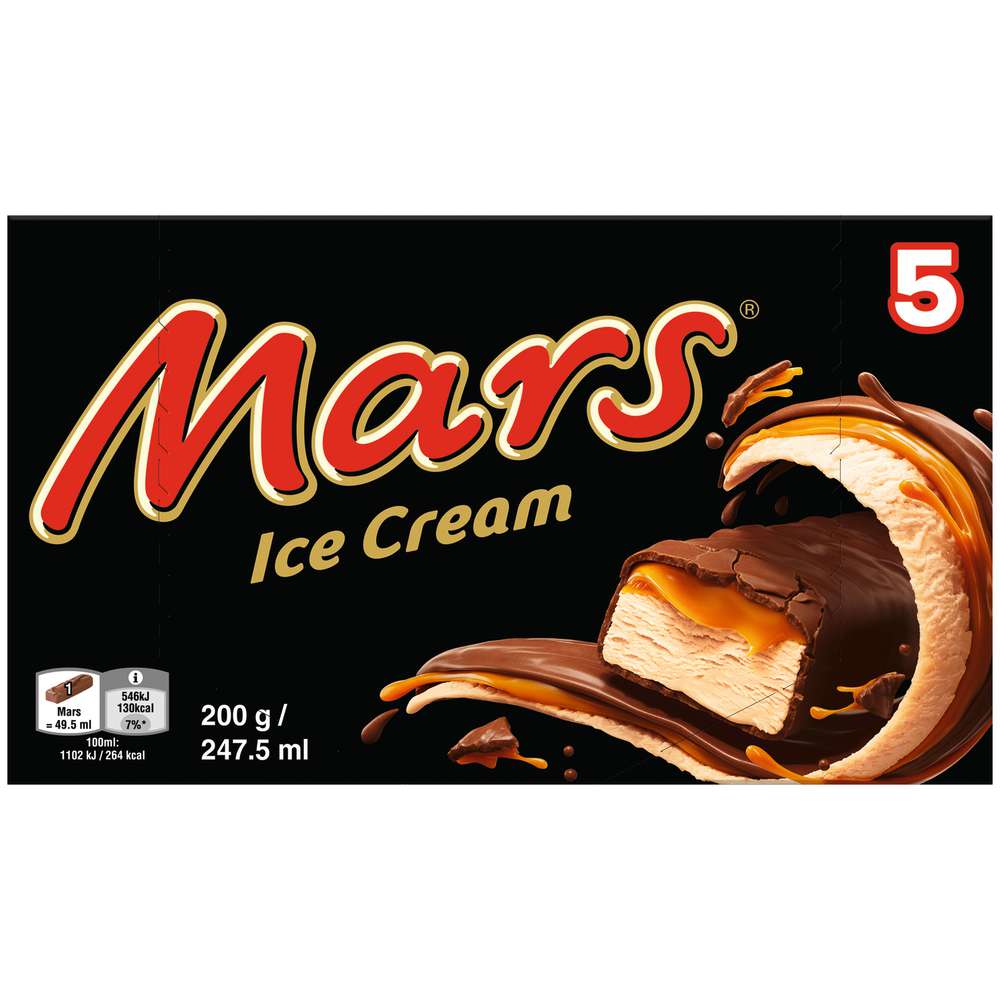 Produktabbildung Snickers Eis-Riegel, Schoko-Karamell