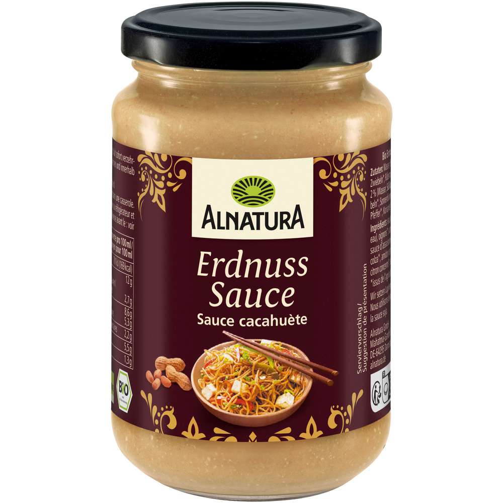 Produktabbildung Alnatura Erdnuss Sauce