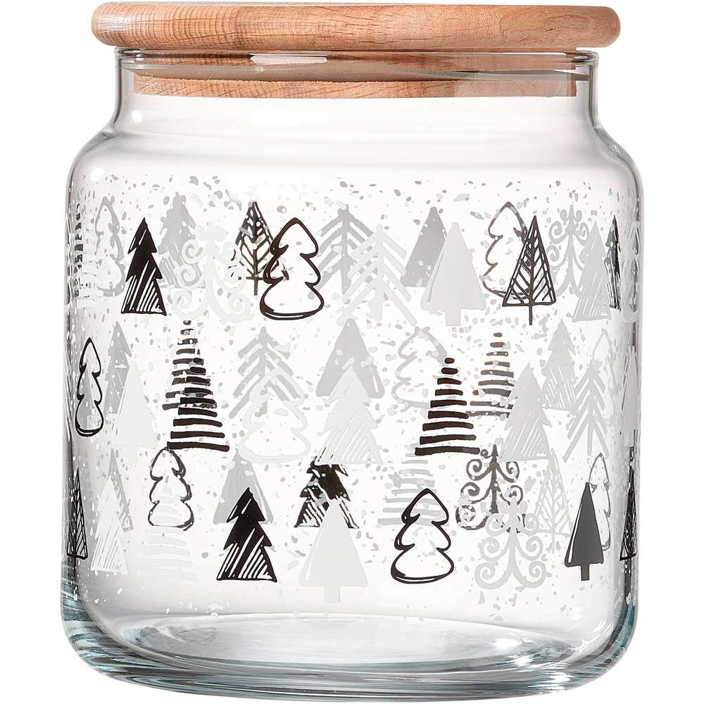 Produktabbildung Ritzenhoff & Breker Dose Winter Tree Grey 1,1l