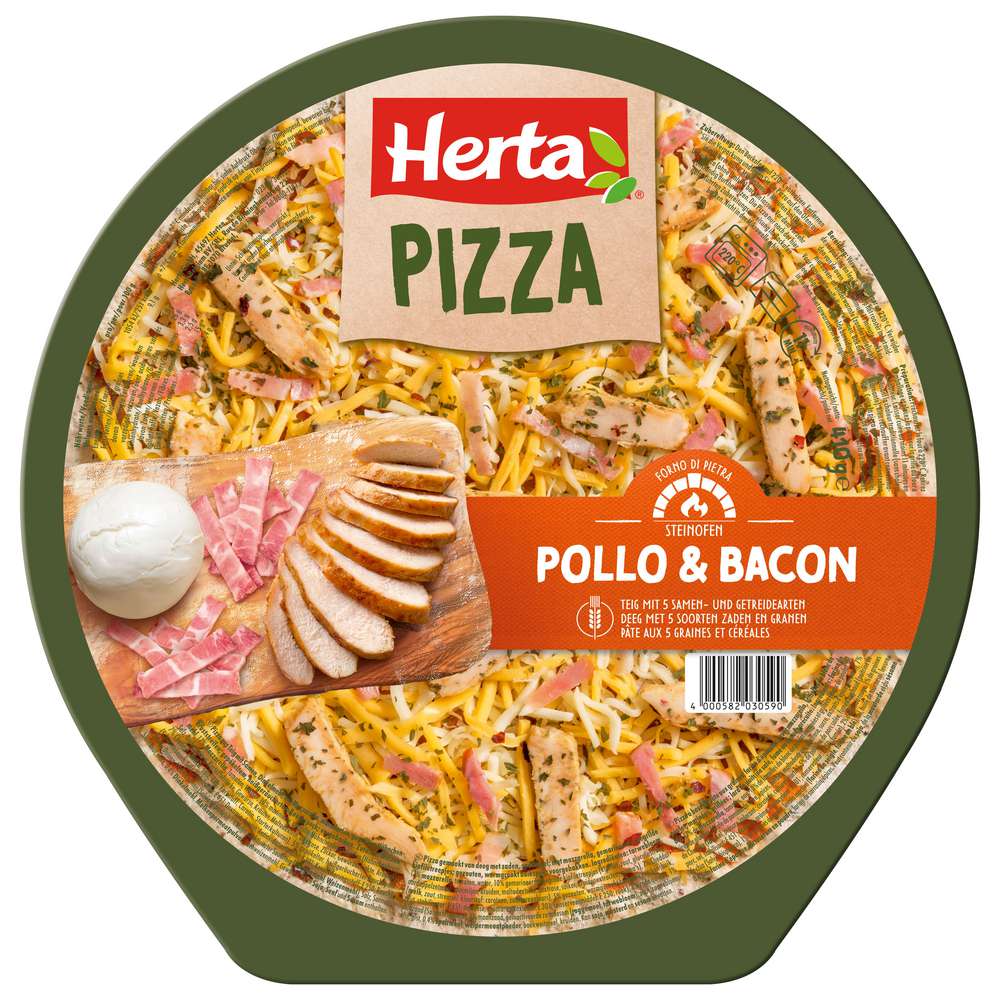 Produktabbildung Herta Pizza Pollo & Bacon