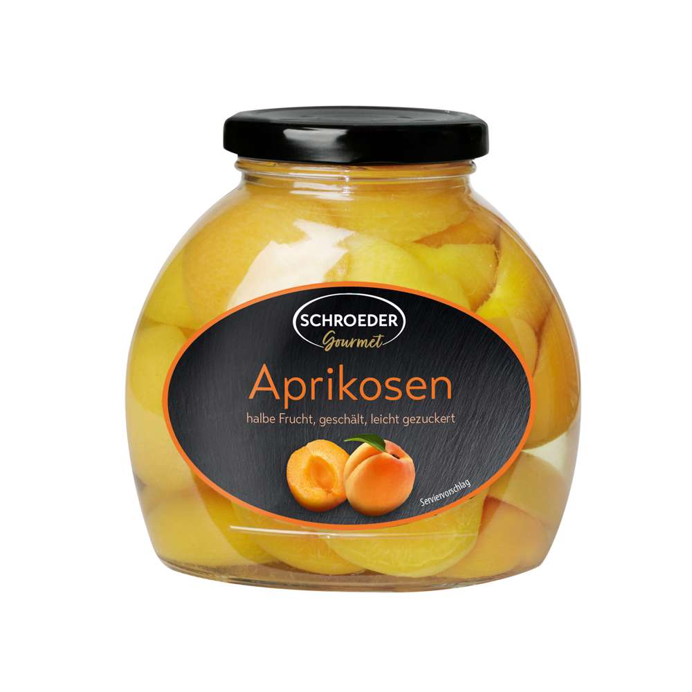 Produktabbildung Iska Gourmet Aprikosen halbe Frucht, leicht gezuckert
