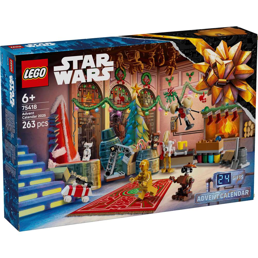 Produktabbildung Lego LEGO Star Wars 75418 Adventskalender 2025, Spielzeug mit Minifiguren