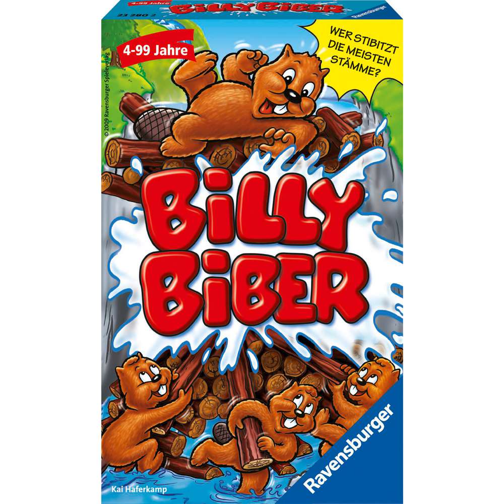 Produktabbildung Ravensburger Billy Biber, Mitbringspiel
