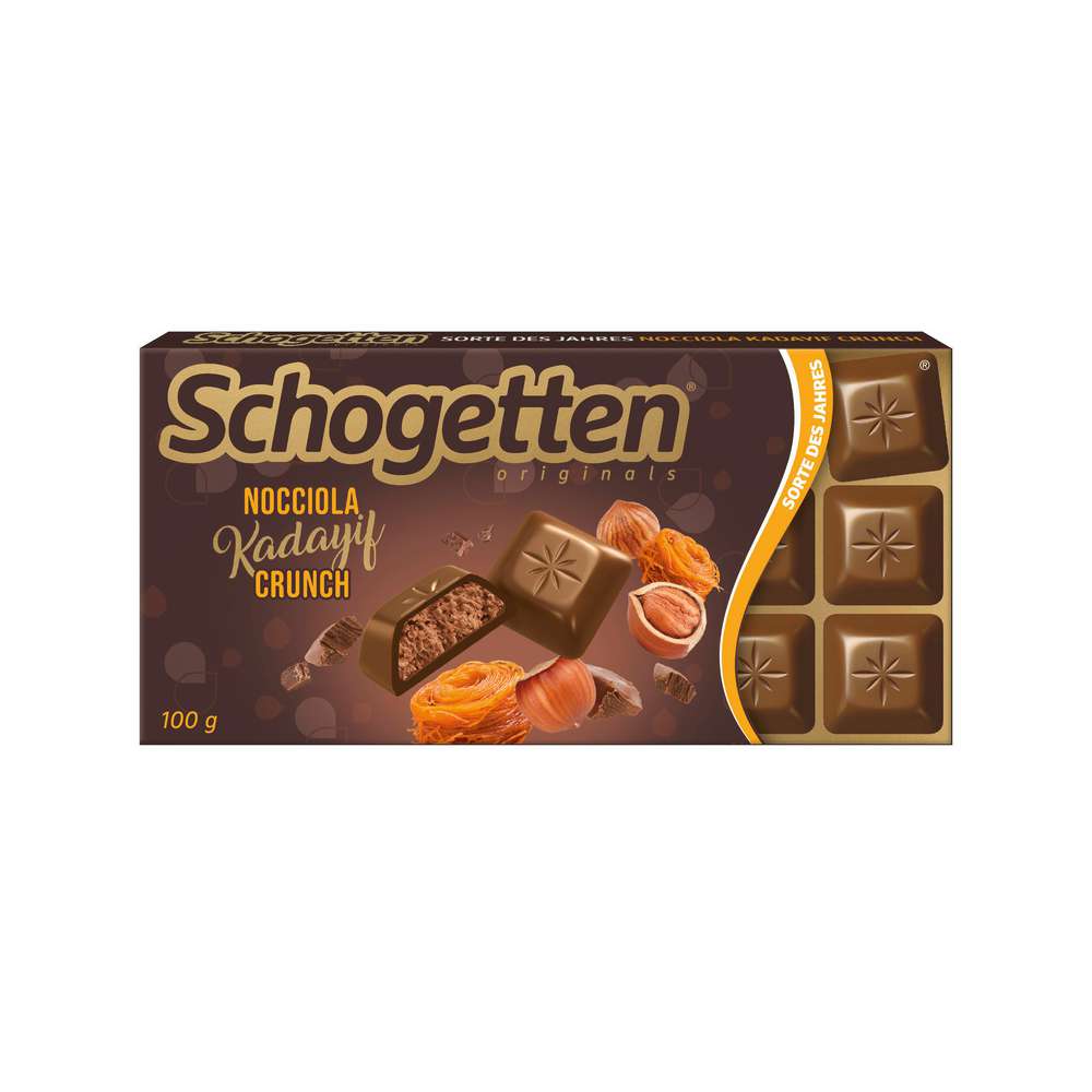 Produktabbildung Schogetten Tafelschokolade,  Nocciola Kadayif Crunch