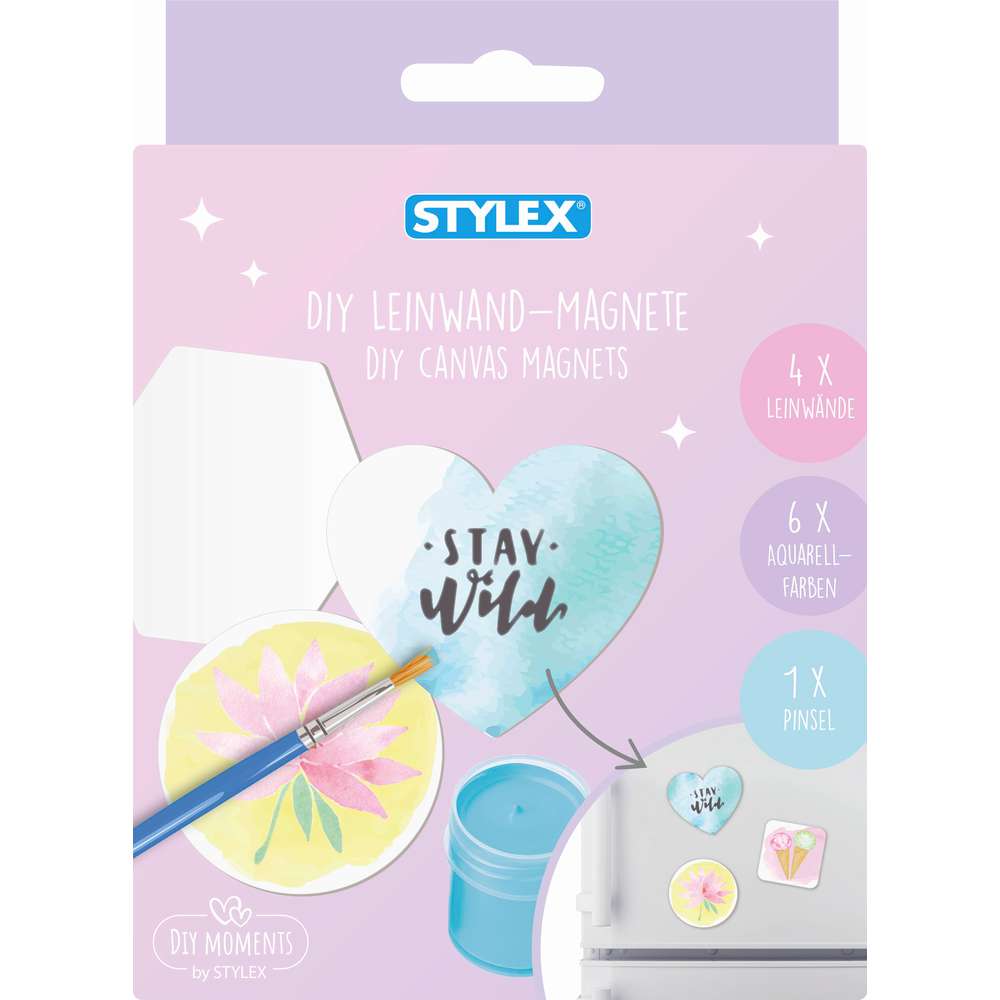 Produktabbildung Stylex DIY Leinwand-Magnete