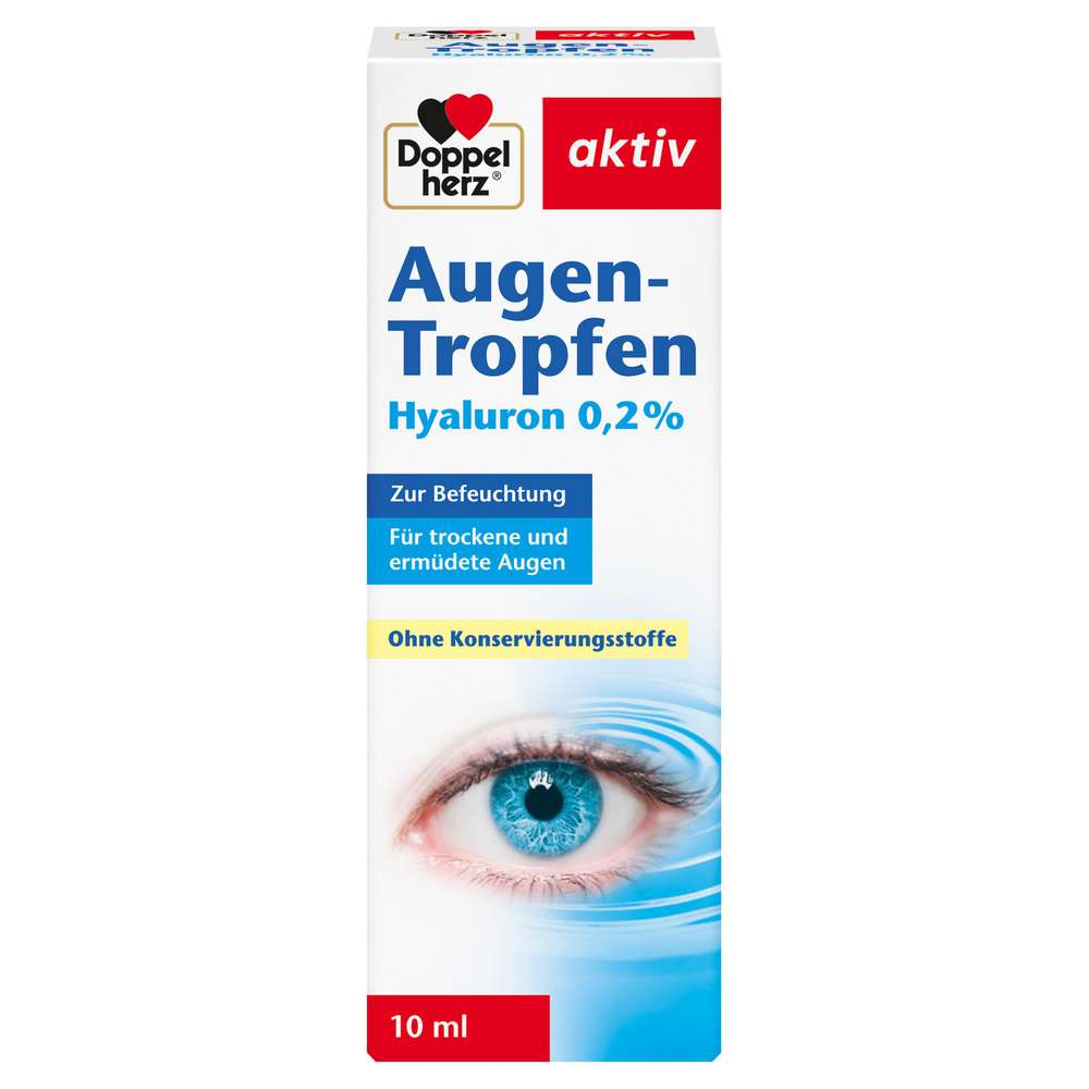 Produktabbildung Doppelherz Augentropfen Hyaluron 0,2 %