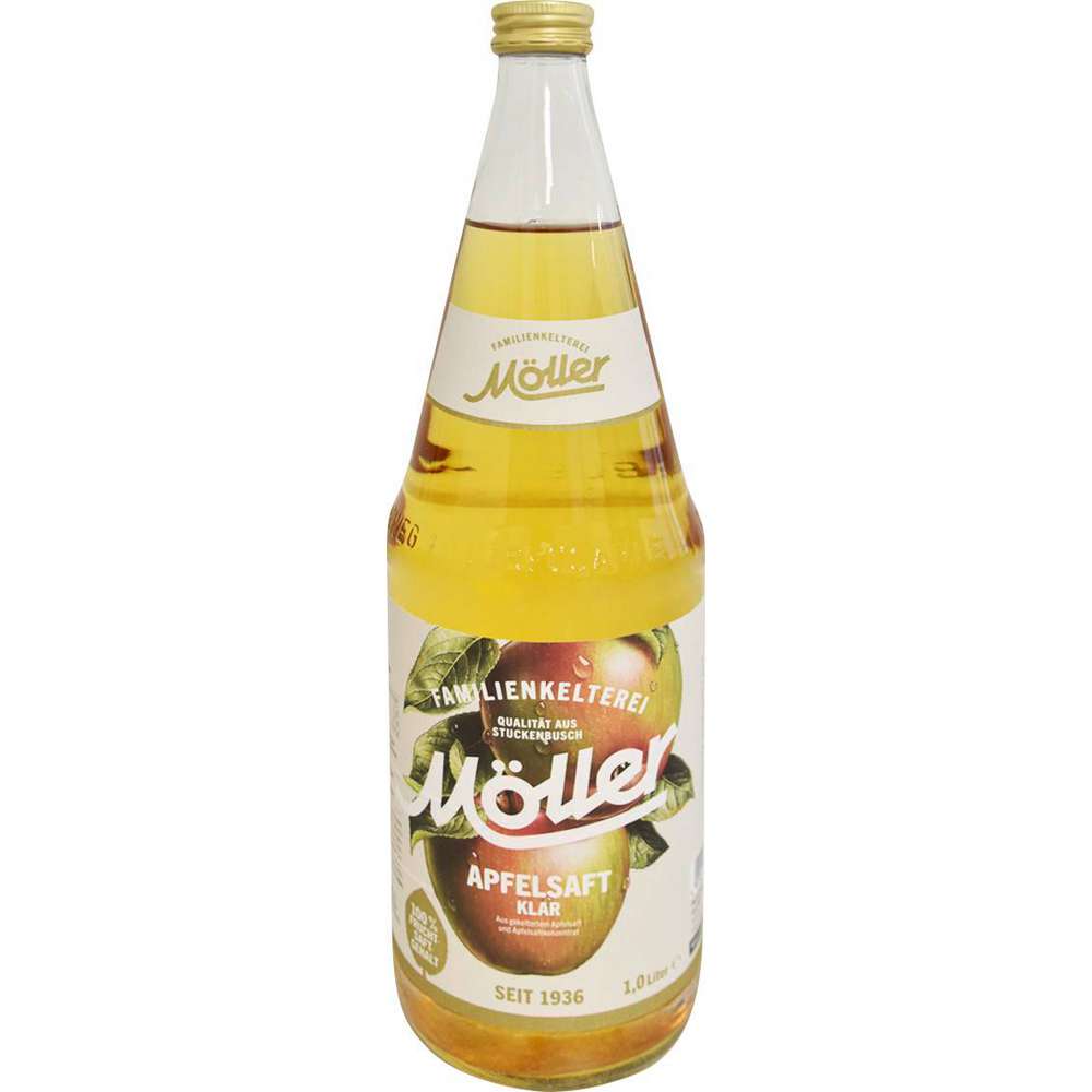 Produktabbildung Möller Apfelsaft, klar