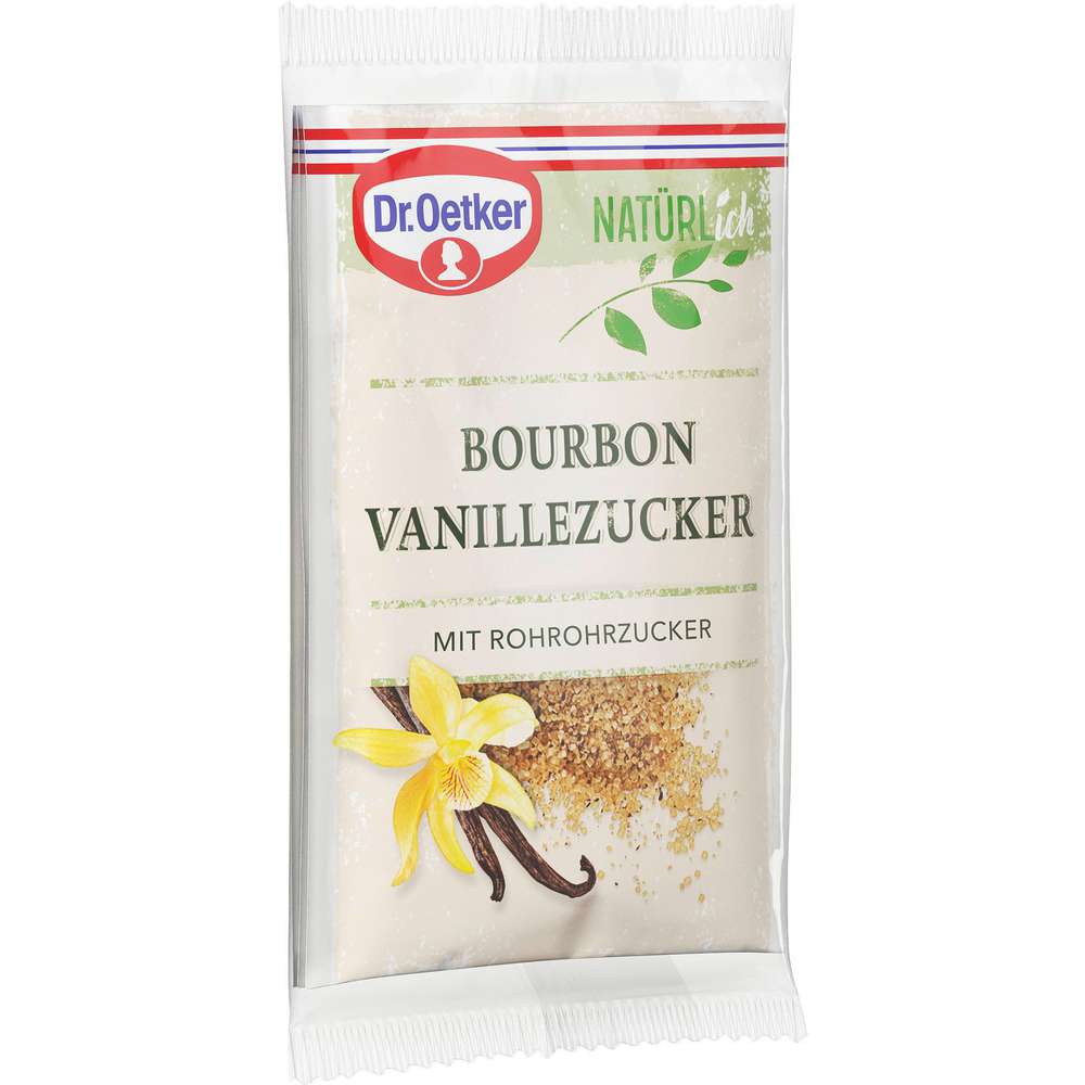 Produktabbildung Dr. Oetker Bourbon Vanillezucker mit Rohrzucker