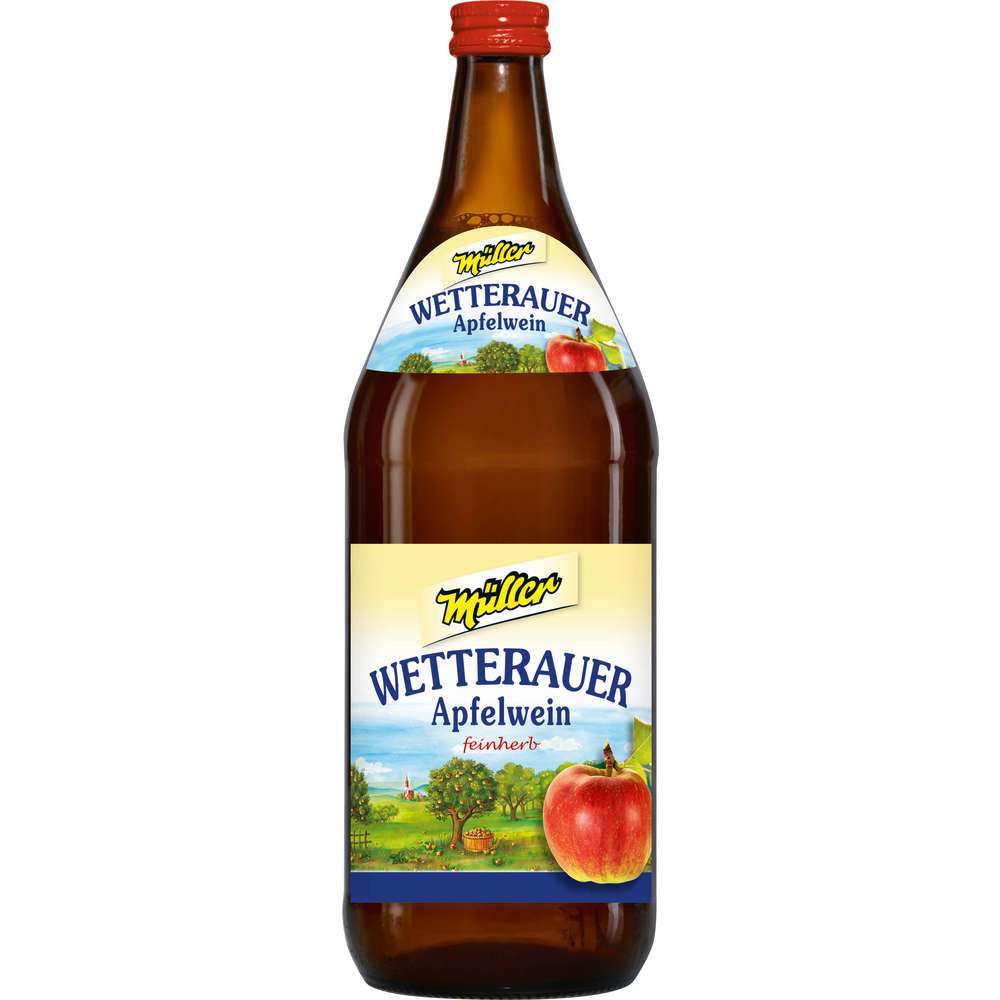 Produktabbildung Kelterei Müller Wetterauer Apfelwein 5%