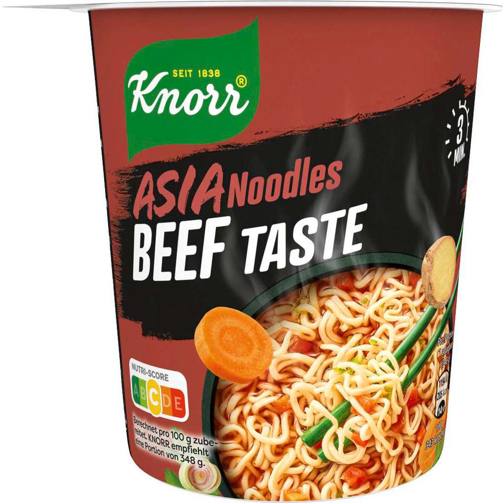 Produktabbildung Knorr Asia Snack Becher, Rind