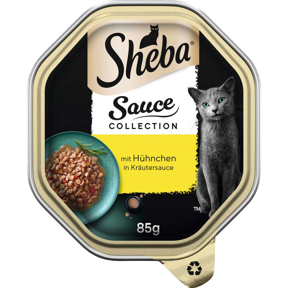 Produktabbildung Sheba Katzen-Nassfutter Hühnchen in Kräutersauce