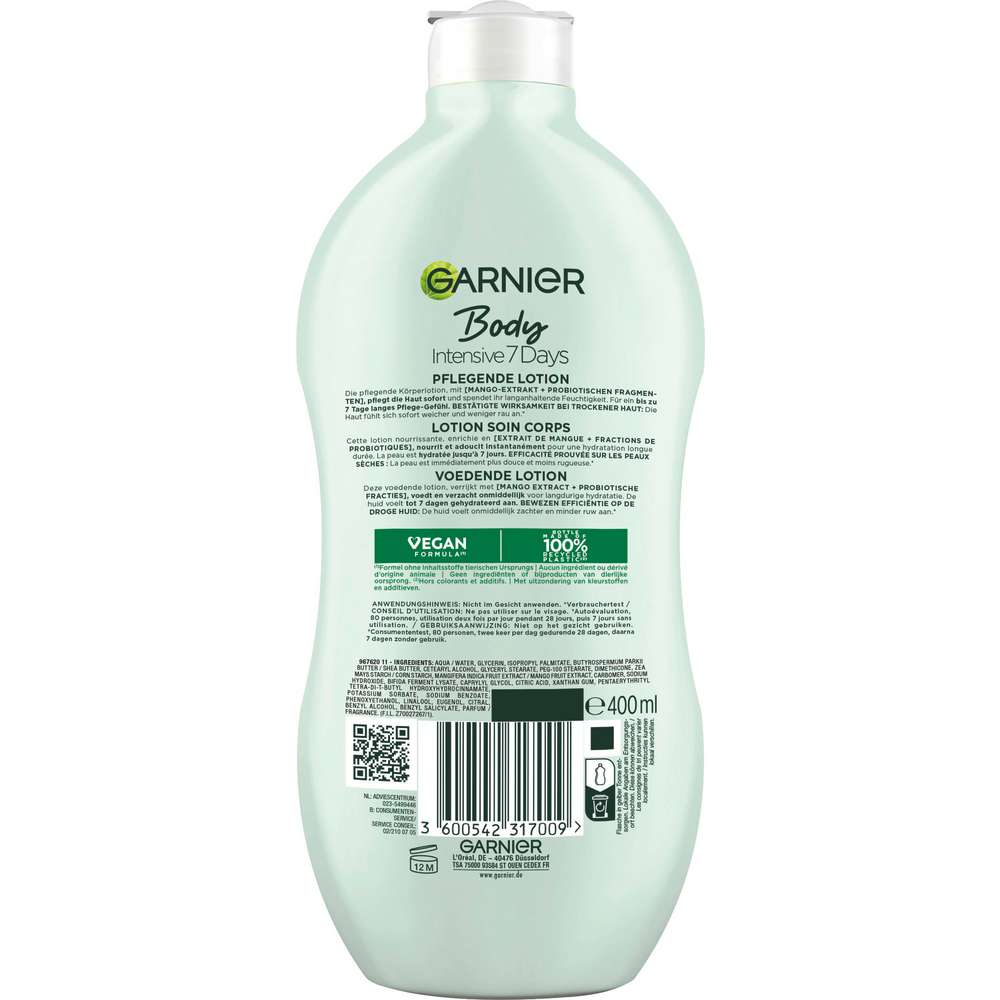 Produktabbildung Garnier Bodylotion Intensiv 7 Tage, Mangoöl