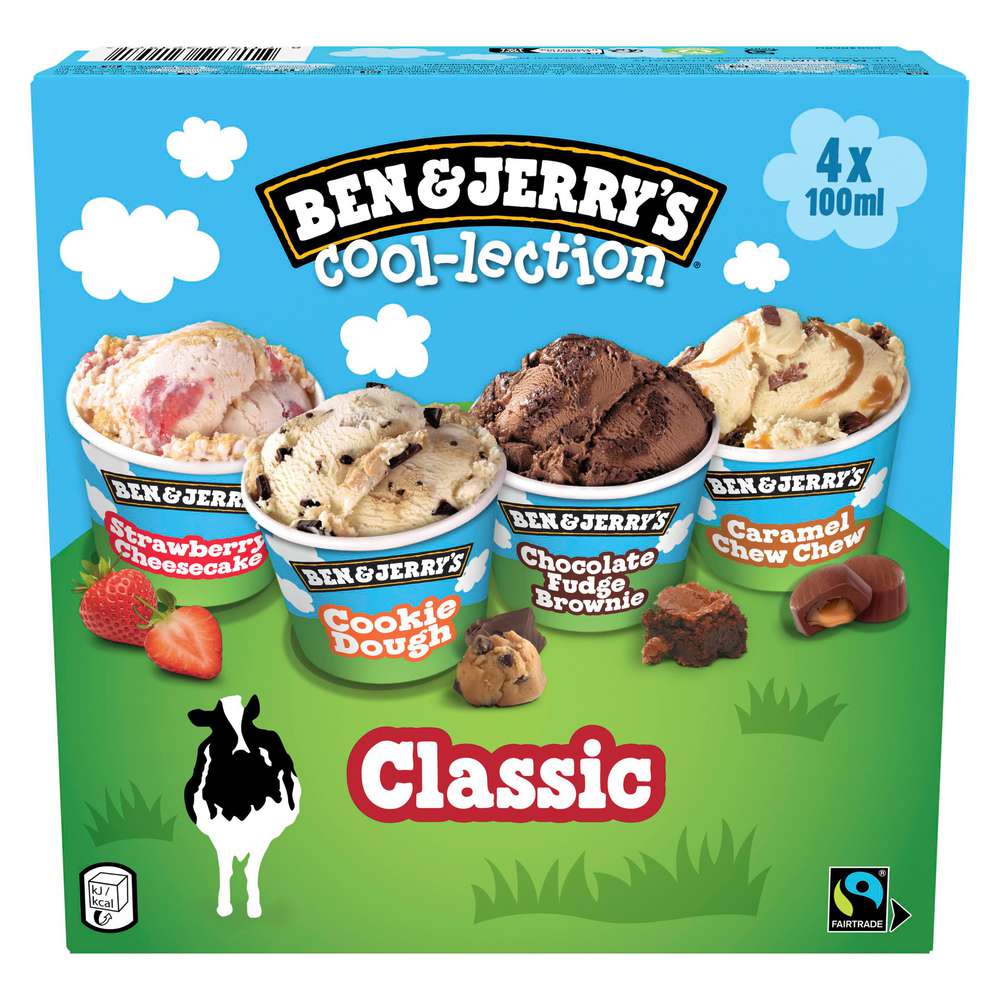 Produktabbildung Ben & Jerry's Eis, Classic Cool-lection