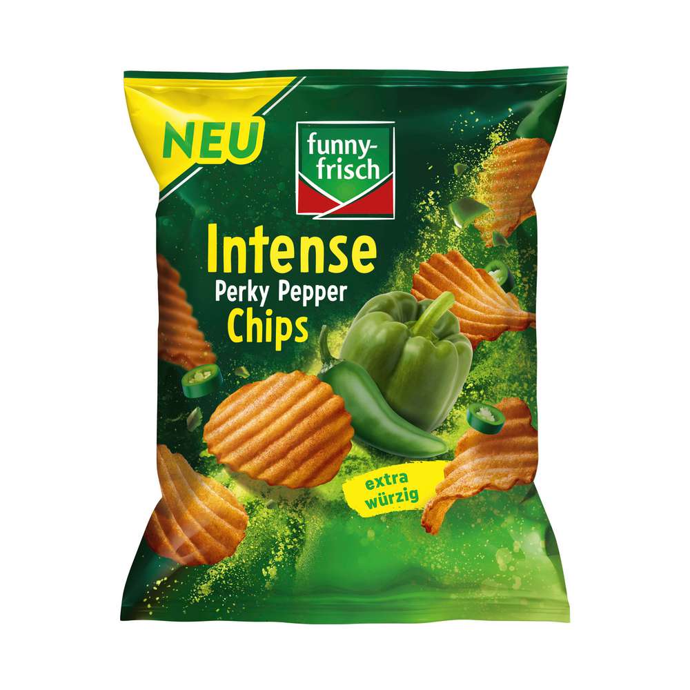 Produktabbildung funny-frisch Intense Chips Perky Pepper