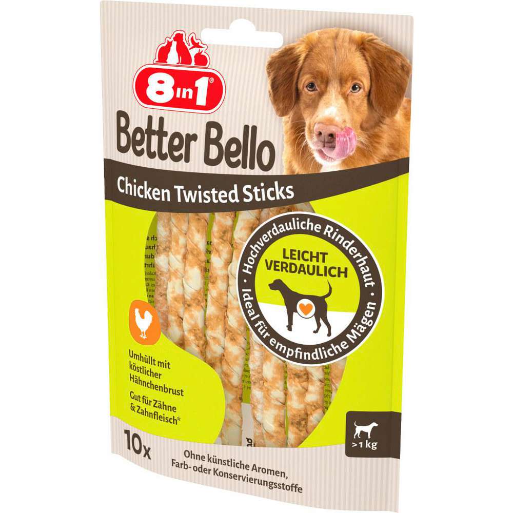 Produktabbildung Tetra Hunde-Snack Better Bello, Chicken Twistet