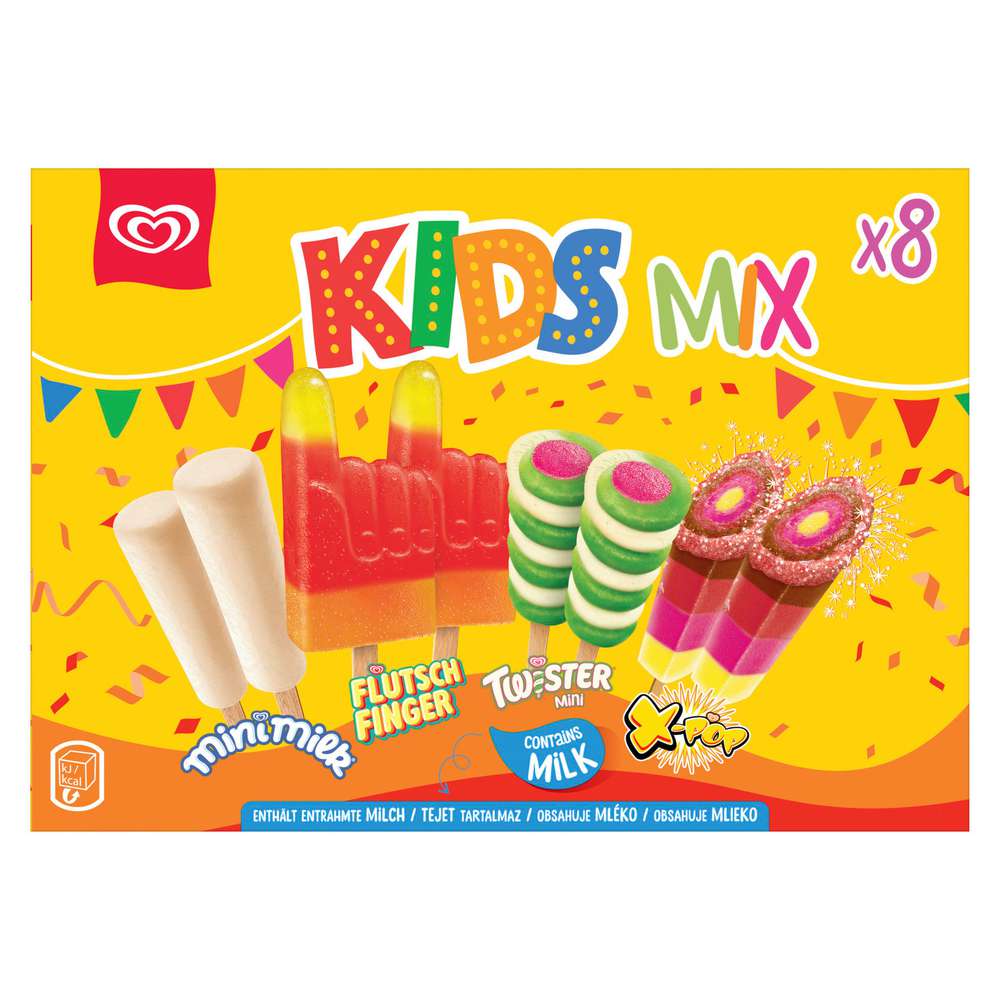 Produktabbildung Langnese Stieleis Kids Mix