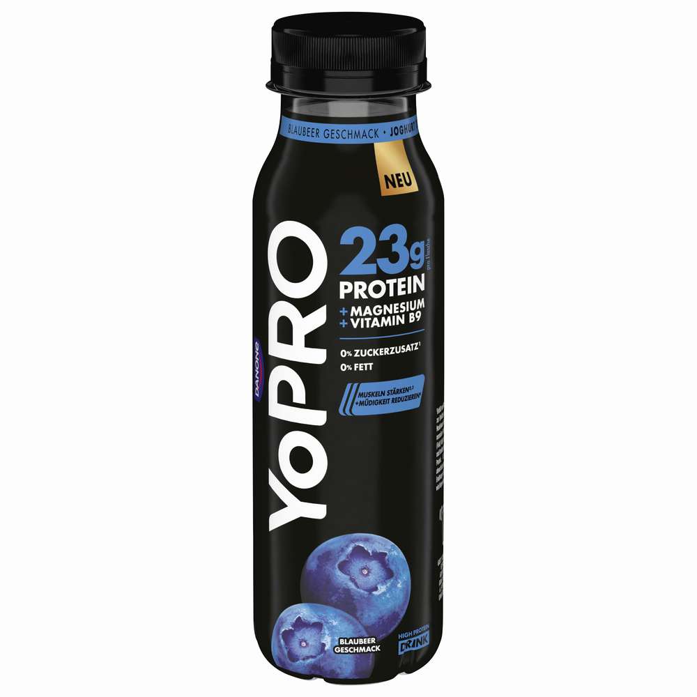 Produktabbildung Danone YoPRO Drink Blaubeere