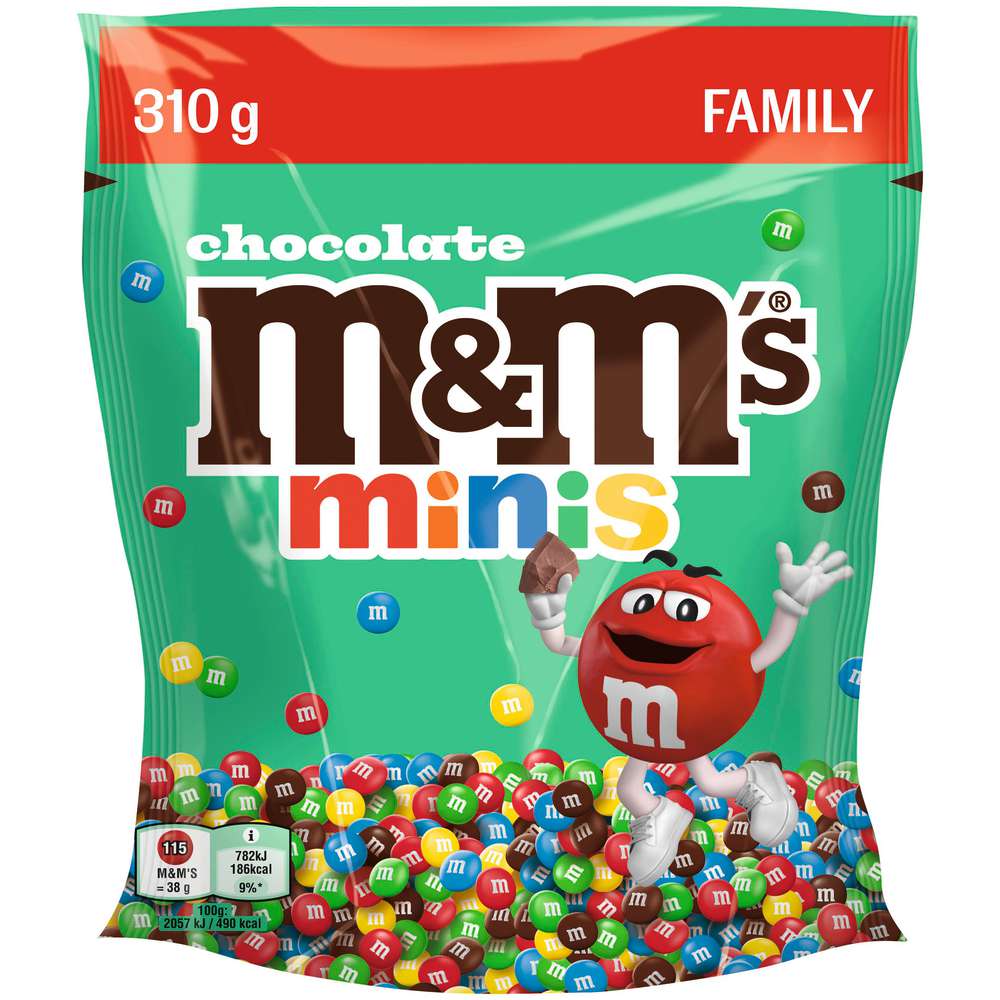 Produktabbildung M&M's Schokolinsen Mini Choc