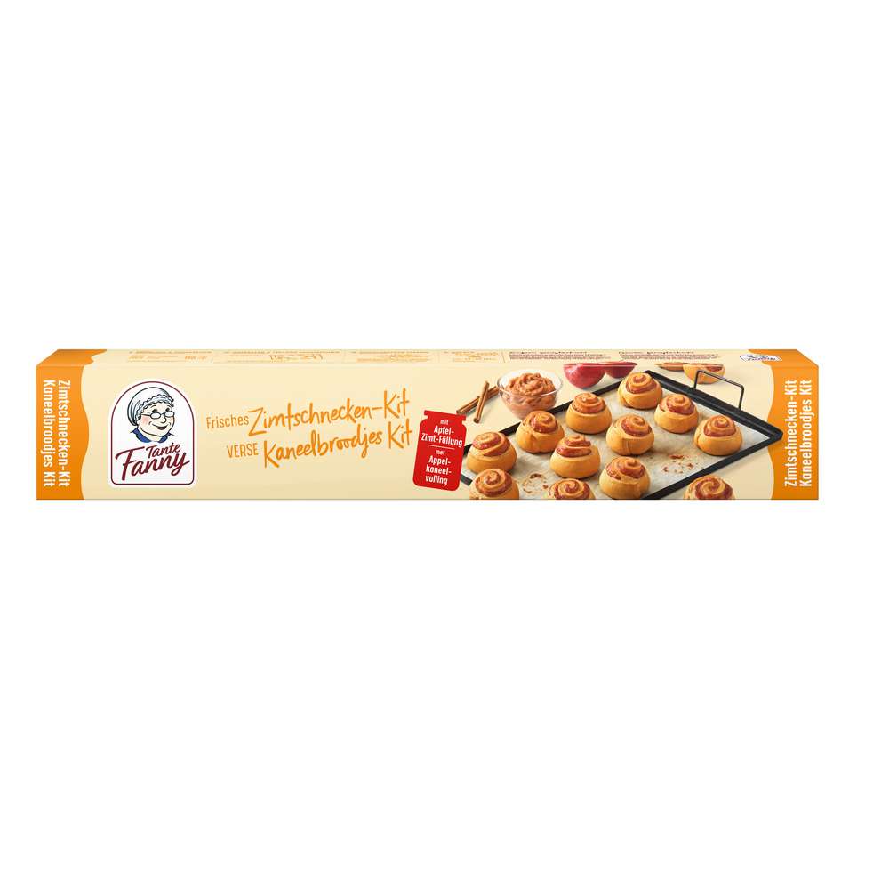 Produktabbildung Tante Fanny Frischer Hefeteig Cinnamonroll-Kit