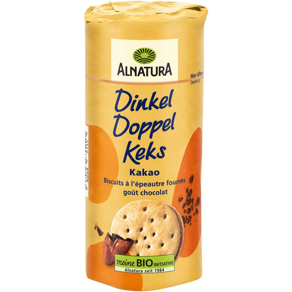 Produktabbildung Alnatura Bio Dinkel Doppelkekse