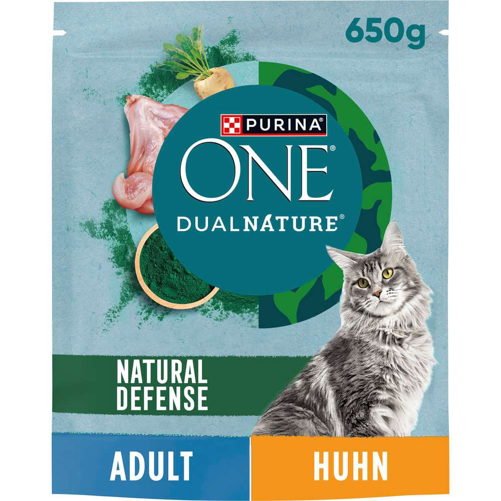 Produktabbildung Purina Katzen-Trockenfutter One Dual Nature, Huhn
