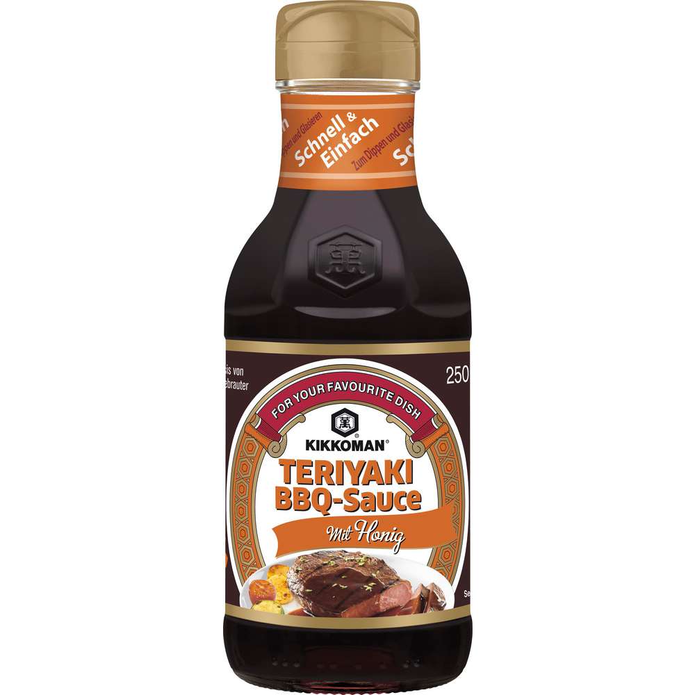 Produktabbildung Kikkoman Teriyaki BBQ mit Honig