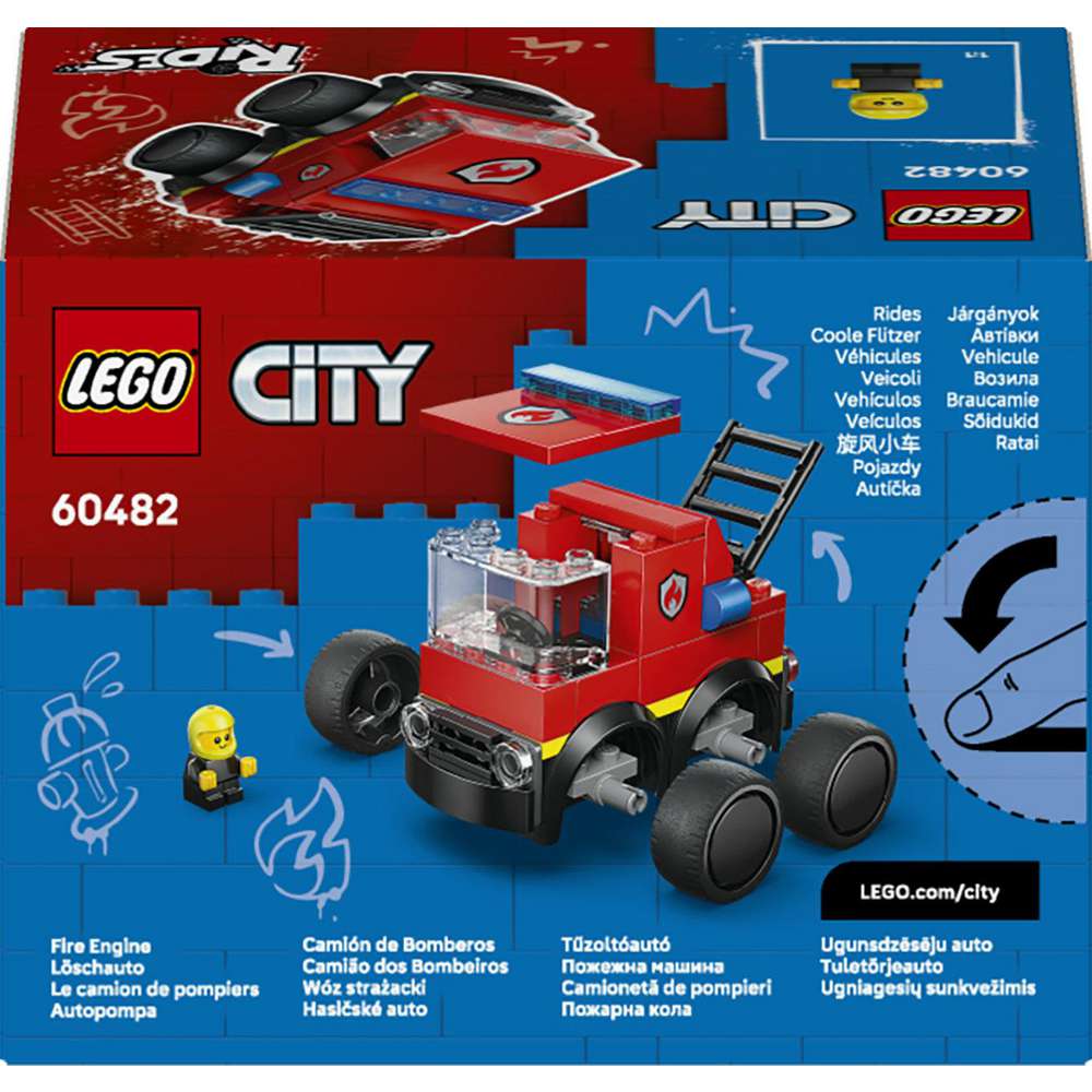 Produktabbildung Lego LEGO City Coole Flitzer – Löschauto 60482