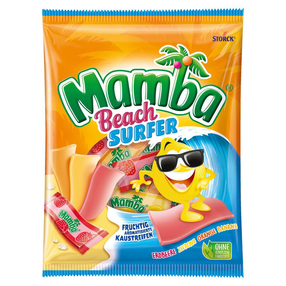 Produktabbildung Mamba Kaubonbons Beach Surfer