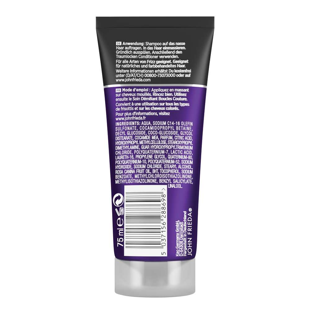 Produktabbildung John Frieda Shampoo, FRIZZ ease Traumlocken