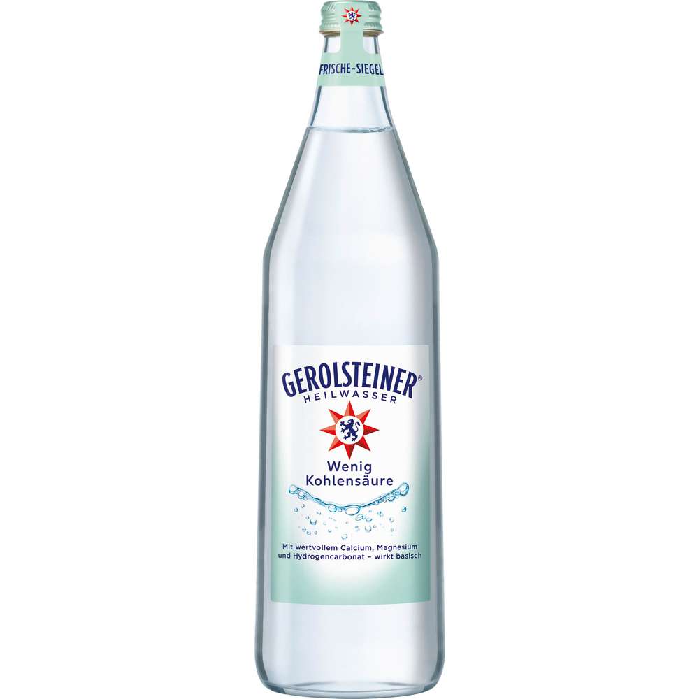 Produktabbildung Gerolsteiner Heilwasser, wenig Kohlensäure