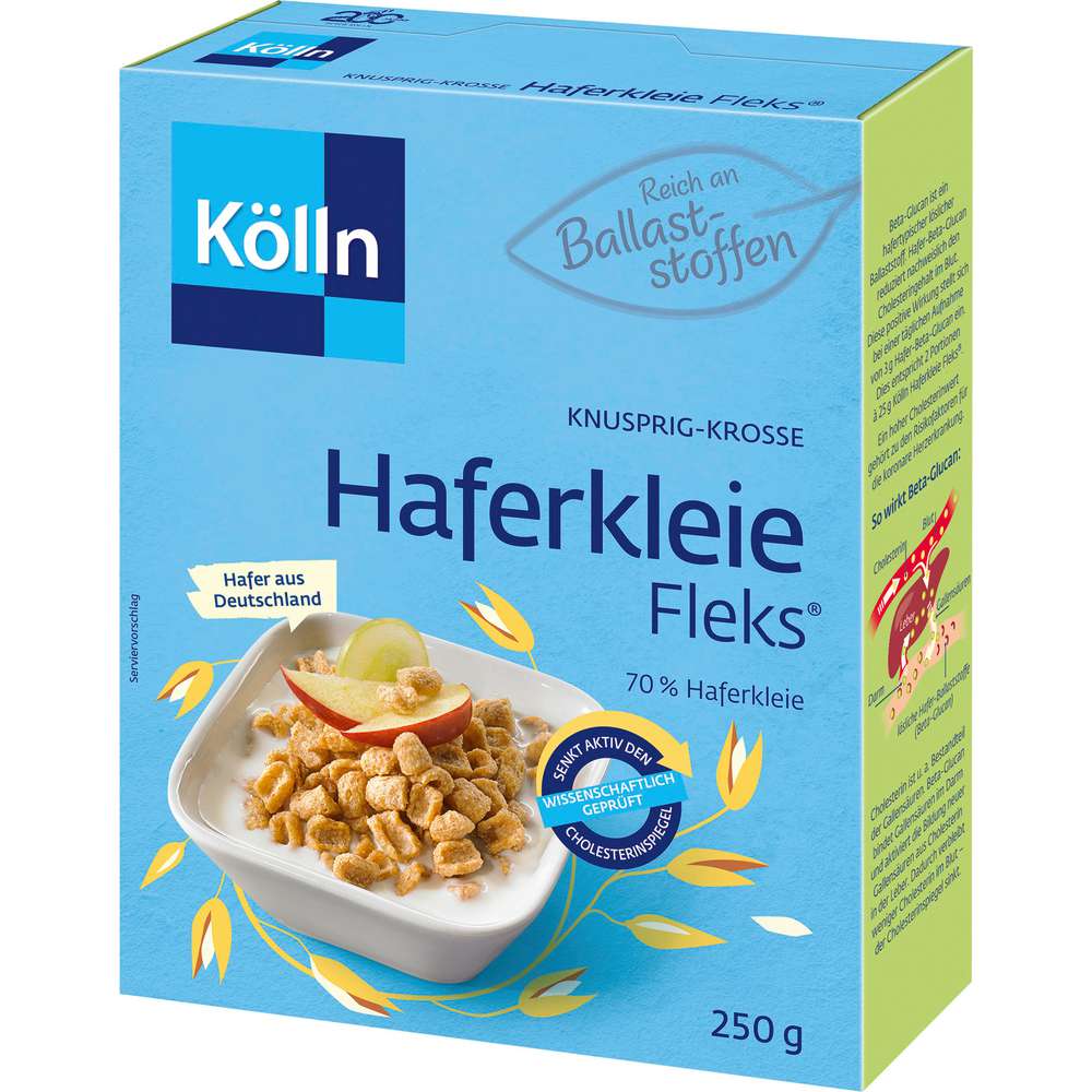 Produktabbildung Kölln Haferkleie Fleks, Balance