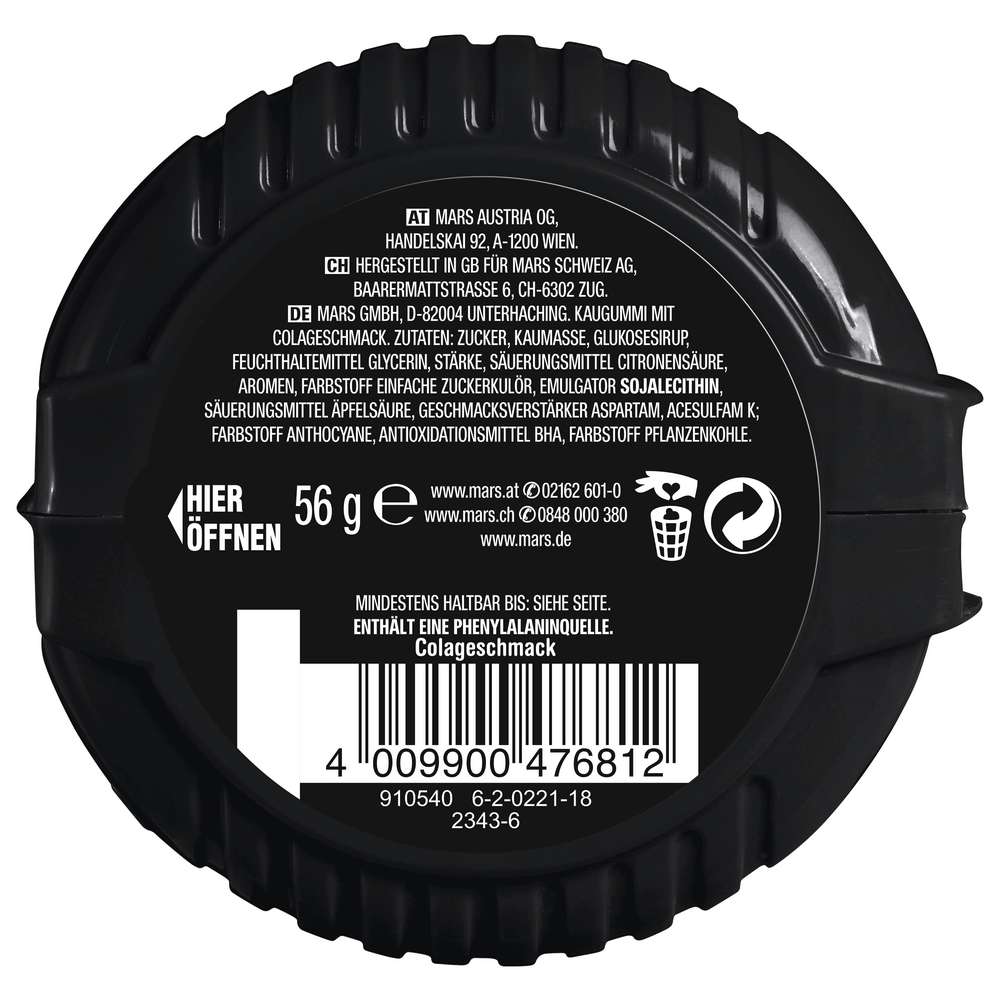 Produktabbildung Hubba Bubba Kaugummi, Bubble Tape, Cola