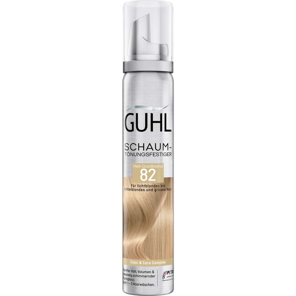 Produktabbildung Guhl Schaumtönungsfestiger, 82 Hellgoldblond