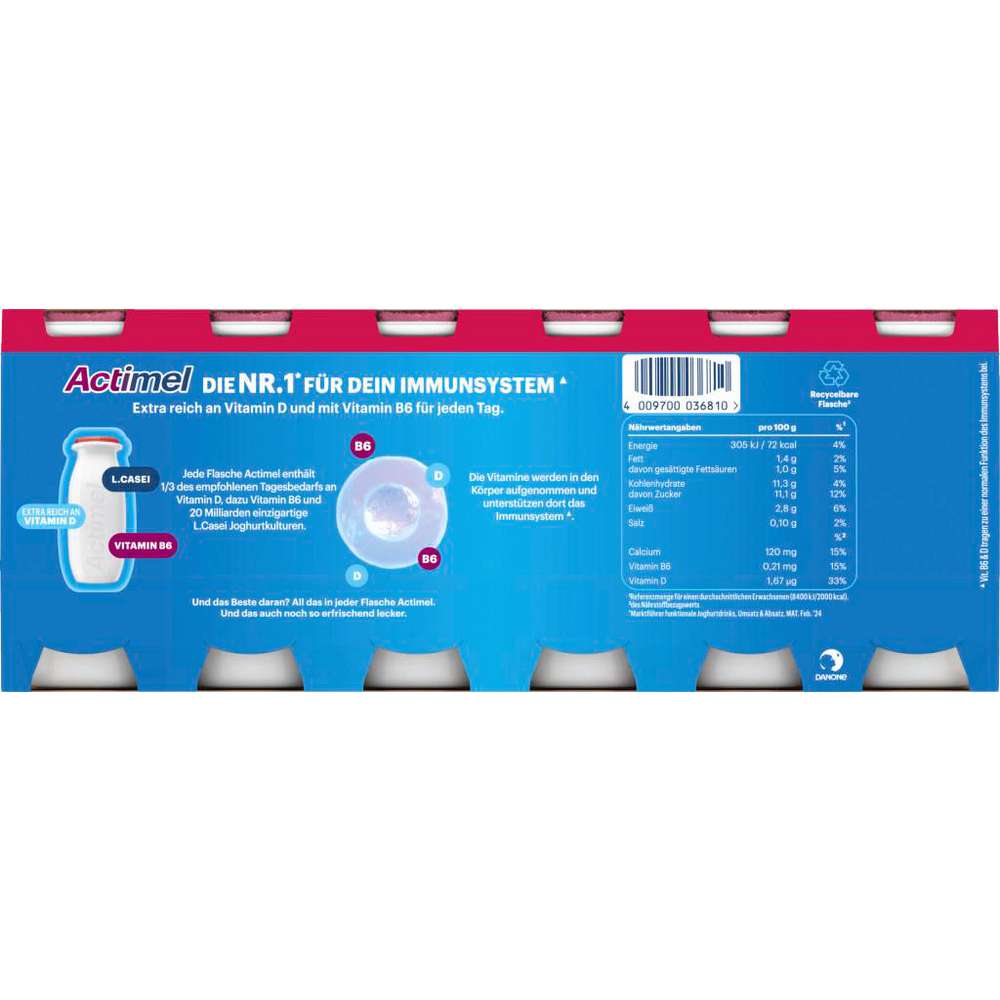 Produktabbildung Danone Actimel Trinkjoghurt, Granatapfel