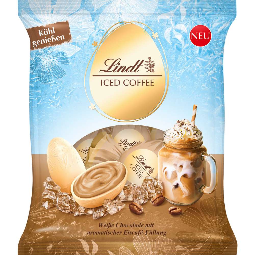 Produktabbildung Lindt Pralinen Ei-Beutel, Iced Coffee