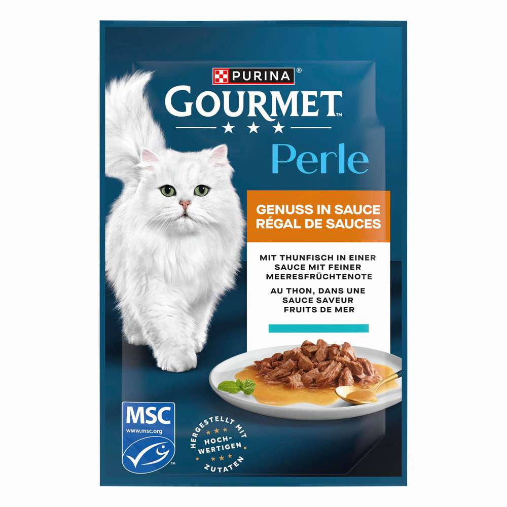 Produktabbildung Purina Katzen-Nassfutter Gourmet Perle, Thunfisch in Sauce