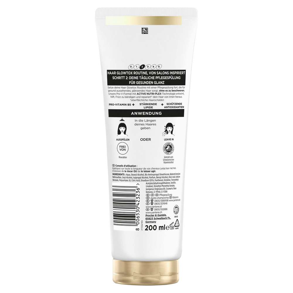Produktabbildung Pantene Pro-V Spülung Hair Glowtox