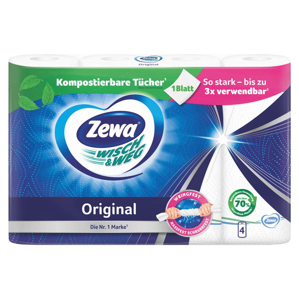 Produktabbildung Zewa Küchentücher Wisch & Weg, Original