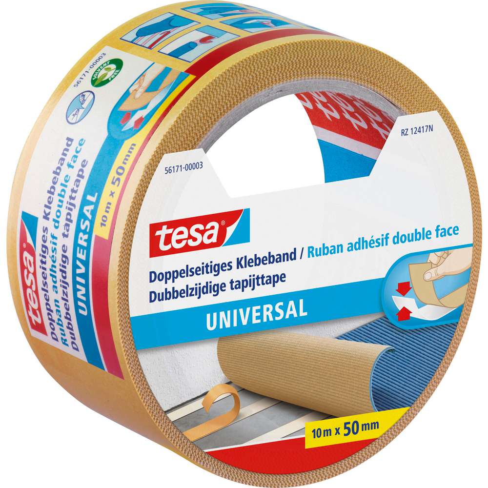 Produktabbildung tesa Doppelseitiges Klebeband, universal