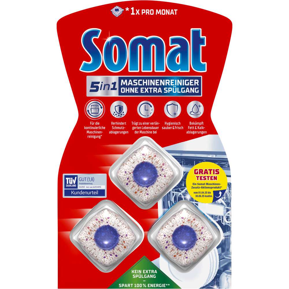 Produktabbildung Somat Spülmaschinen-Reiniger 5in1