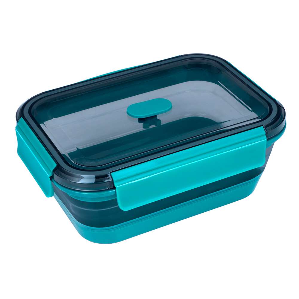 Produktabbildung Lurch Faltbox Silikon Up & Down, 1200 ml, petrol