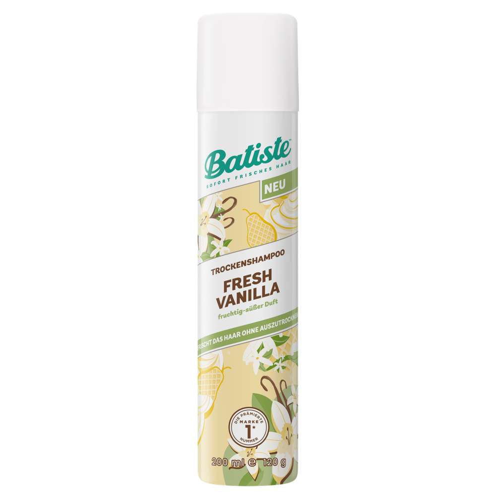 Produktabbildung Batiste Trocken-Shampoo, Fresh Vanilla