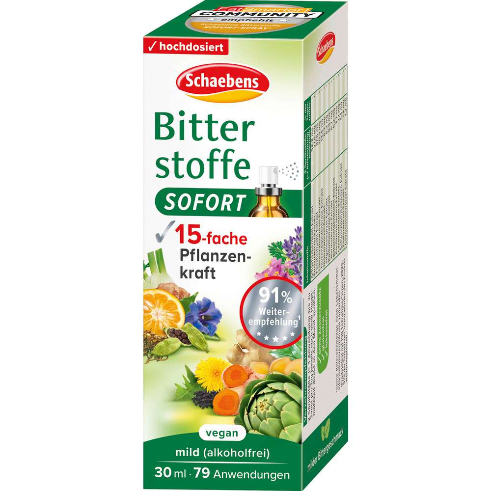 Produktabbildung Schaebens Bitterstoffe Sofort-Spray 