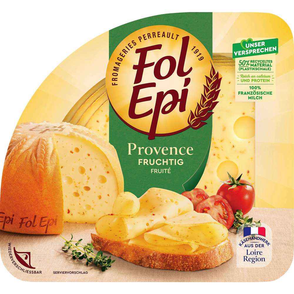 Produktabbildung Fol Epi Käsescheiben, Provence