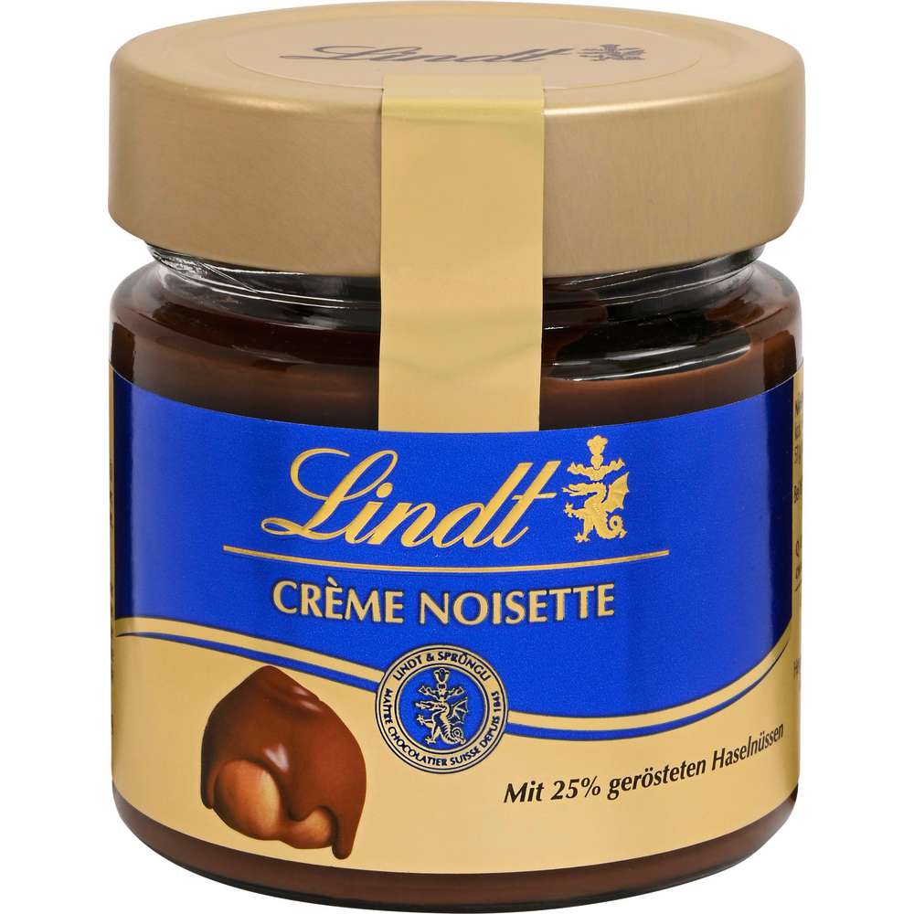 Produktabbildung Lindt Haselnusscreme, Crème Noisette