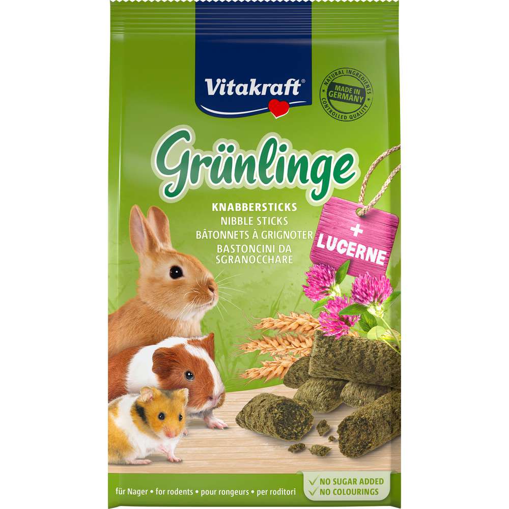 Produktabbildung Vitakraft Nagerfutter Knabbersticks Grünlinge